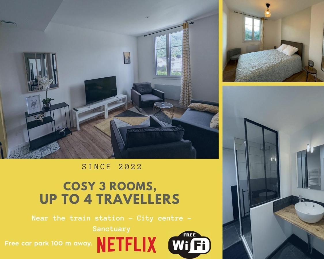 T2 Bis Cosy Proche Gare Apartment Lourdes Exterior photo